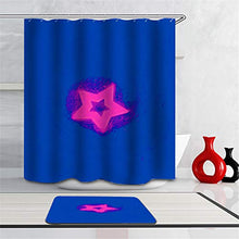 LIYAN Combinazione Bagno. Immagini Chiare E Colori Vivaci Rendono Il Tuo Bagno Pieno di Vita. Accessori da Bagno. Stella A Cinque Punte Rossa.