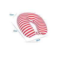 ZJM Cuscino da Viaggio, Completa E Spessa Attorno al Collo del Collo A Forma di U Schiuma Particelle Volanti Cuscino A 360 ° del Collo Environmentally Friendly Godetevi Portatile Cuscino,Blu