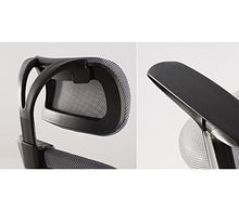 ZHJING Seggiola da Bar Correzione Chair Computer di casa Sedie Ufficio ergonomiche Seggiovia Sedia del Personale della sede Antiscivolo (Color : Red)
