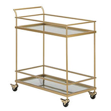 YIN YIN Carrello per Ripiani Carrello for Ripiani Rack Portapacchi da Pranzo in Ferro battuto retrò Elegante e Bella Cucina Bagno Ristorante ripiano for Carrello da Vino di Alta Gamma, Oro 72X38X80CM