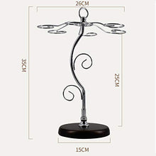 FAGavin Calice for Vino in Vetro Bracket for Vino in Ferro Decorazione for mobili Artigianato Industriale Artwork