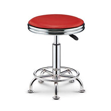 ZHJING Seggiola da Bar Sgabelli da Bar Sedia da Pranzo con Ruote Sgabelli da Bar Mobili Sgabelli da Bar Ad Altezza Regolabile da Cucina (Color : Red, Size : A)