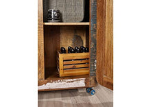 MASSIVMOEBEL24.DE FREEZY #38 Armadio in Legno Riciclato - Laccato/Multicolore 90x38x175