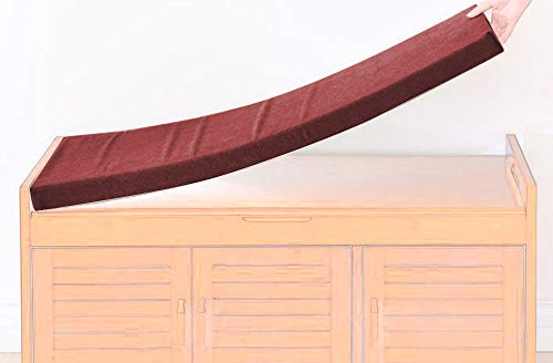 jHuanic - Cuscino per panca da giardino, per esterni, per divano, interno e esterno, con cerniera, 100 x 40 x 5 cm