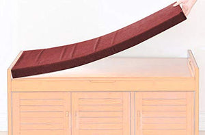 jHuanic - Cuscino per panca da giardino, per esterni, per divano, interno e esterno, con cerniera, 100 x 40 x 5 cm