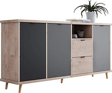 Armadietto laterale Pasto, comò, credenze, moderno, nostalgico, soggiorno corridoio camera da letto cucina pranzo,Sideboard 02
