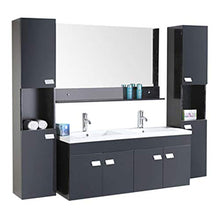 GRAFICA MA.RO SRL Mobile Bagno ARREDO Bagno Completo Modello Elegance 120 CM LAVABO Rubinetto Incluso