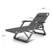 FUFU Sedie a Sdraio Reclinabile Pieghevole Lunch Break Siesta Bed Home Pigro Schienale Portatile Multi-Funzione Sedia da Spiaggia 178 * 67 * 25 cm (70,1 * 26,4 * 9,8 Pollici) Pieghevoli