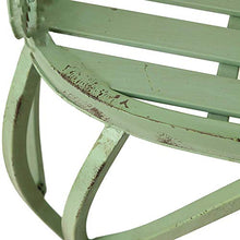 GaoF Panca in Metallo per Uso Domestico Panca da Giardino per Il Tempo Libero, Panca da terrazza in Stile Europeo in Ferro battuto per Esterni, Panca Decorativa per mobili