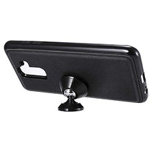 Bear Village Cover Galaxy J8 2018, Custodia Premium Flip Custodia per Samsung Galaxy J8 2018, Custodia con Porta Carte e Chiusura Magnetica, Nero