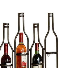 GZA Parete Vino della Parete della Barra del Governo Parete Wine Rack (Color : Brown, Size : 65 * 10 * 52CM/26 * 4 * 20INCH)