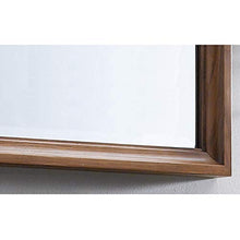 Specchio quadrato in legno massello Specchio per il trucco Specchio da appendere a parete Specchio da toeletta per camera da letto Specchio da bagno Specchio da toeletta per ingresso -770 × 430 mm