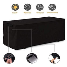 MAGT Cover Mobili da Giardino, Patio Deck Box Copertura Giardino di Immagazzinaggio della Copertura Scatola Impermeabile Pieghevole Traspirante in Tessuto Oxford di Copertura Mobilio for l'Esterno