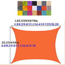 MLL Tenda da Sole Portatile, Tenda da Sole, Tenda da Sole, Tenda da Sole Rettangolare, Tenda da Sole per pergolato residenziale, Posto Auto Coperto con Kit