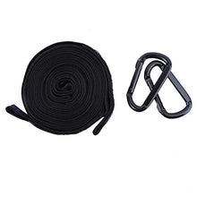 Leylor Borsa portaoggetti - Accessori per Amaca Cintura in Corda per Appendere Albero con Fibbia in Metallo e Custodia