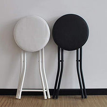 Sgabello Pieghevole Portatile,Struttura in Metallo per Sgabello da Bar Leggero, per Bagno da Campeggio da Giardino da Cucina per Adulti (Altezza Seduta: 49 cm / 63 cm)