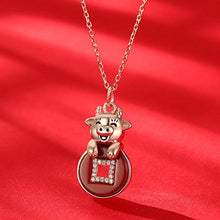Collana In Argento Sterling, Collana Di Placcatura Semplice In Porcellana Placcata In Oro In Argento Argento Rosso, Utilizzata Come Regalo Per La Festa Della Mamma, Feste, Compleanni E Anniversari