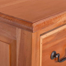 vidaXL Cassettiera in Legno Massello di Mogano