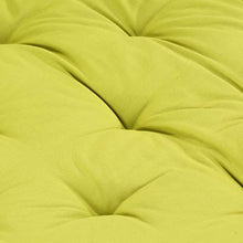 Festnight Cuscino per Pallet e Pavimento in Cotone Cuscino Sedile per Divano 120x80x10 cm per Arredamento da Giardino Colore Azzurro/Blu Chiaro/Verde/bordò/Grigio
