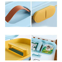 Abuky, scatola di pronto soccorso per la casa, portatile, scatola di plastica, 18 x 21 x 28,5 cm, rosa