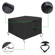 BuleEco Coperture per Mobili da Giardino Coperture per Tavoli da Patio 420D Resistenti Coperture per Mobili da Esterno in Poliestere Oxford Rettangolare Coperture per Mobili da Esterno