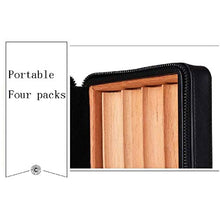 ZYING Desktop Cigar Humidor Cigar Box di stoccaggio Versatile Strong Seal Resistente all'Usura è Molto Adatto for Viaggi (Color : Brown)