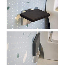 BAR STOOL NAN Liang Sedile Doccia Ribaltabile, sedili da Bagno, durevoli e Pieghevoli, con staffe cromate fissate al Muro per la Doccia per Adulti, Anziani e Anziani