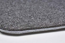 Amare Cuscino in feltro, 40 x 40 cm, set da 4 pezzi, grigio scuro/grigio chiaro, 40 x 40 cm