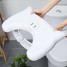 zaizai Poggiapiedi Pieghevole per WC, Sgabello da Toilette salvadanaio dei Cartoni Animati, poggiapiedi per Servizi igienici e ausili di Sicurezza con Scatola per aromaterapia sostituibile
