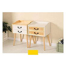 Comodino Squisito di Legno Solido da Letto Semplice Governo di immagazzinaggio, Moderna Semplice Governo di immagazzinaggio corpulento (Color : C)