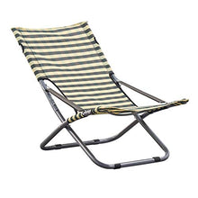 Soul Case Beach Yard Pool Recliner, Patio Recliner, Camping Chair, Folding Recliner Regolabile Chaise Lounge Chair all Weather for Outdoor Indoor, Struttura in Ferro battuto - Casa e Cucina