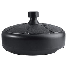 Yosoo - Supporto per ombrellone in plastica, forma rotonda, per esterni, patio, cortile, giardino