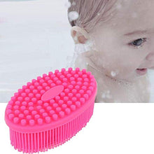zaizai Spazzola sensoriale in Silicone per Bambini Baby Body Massage Spazzola per Doccia in Silicone per Capelli