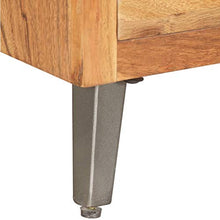 FAMIROSA Credenza 60x30x75 cm in Legno Massello di Acacia