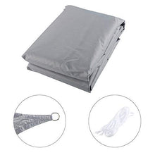 JNCH Vela Ombreggiante 3x3m Tenda Parasole a Vela Protettiva dal Sole Anti Raggi UV Resistente Intemperie Impermeabile per Giardini Balconi Terrazze da Esterni con Kit di Fissaggio e Installazione