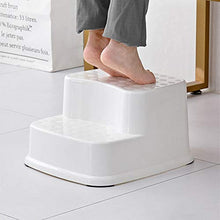 SGHH-UK WC poggiapiedi for Bambini WC WC poggiapiedi Bambino di Lavaggio della Mano Passo Passo Sgabello gabinetto alla Turca Mat Artefatto (Color : White)