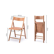 JCXOZ-Sedia Pieghevole Outdoor Sedie Pieghevoli, Sedile ergonomico Schienale for Wedding Garden Home Patio mobili in Legno Massiccio Sedie Portatili Soggiorno Camping