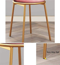 Sedia da pranzo, cuscini a braccio, seggiolone, seggiolone, sgabello da bar con sgabello Altezza e schienale for la colazione cucina e una sedia imbottita rotonda FACAI ( Color : 45cm , Size : 45Cm )