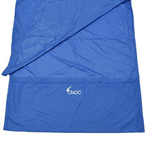 CNOC Premio Sacco Lenzuolo Microfibra | Sacco a Pelo Lenzuolo | Lenzuolo Sacco a Pelo | Sacco Lenzuolo |Sacco Lenzuolo da Viaggio - Sacco per Casa Camper Treno albergo, rifugio, capanna - Blu, 250 gr