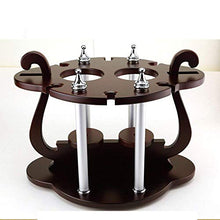 Wine Rack Wine Rack cremagliera della bottiglia di vino della mensola del supporto storage rack personalizzati Rack Living Rack supporto di vetro rosso 40 x 30 x 28 cm in grado di memorizzare 2 bottig