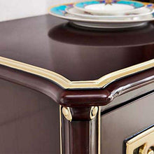 COUYY Credenza in Legno Massiccio Credenza Armadio Locker Governo di immagazzinaggio Credenza Semplice