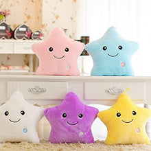 KAIKUN Cuscini Bambini Decorativi Cuscini Decorativi Bambini Simpatici Cuscini per Ragazze Cuscini Carini Cuscino Morbido per Bambini plushie Lussuoso Star,Purple