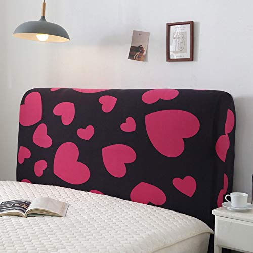OOFAYWFD Copri-Testiera del Letto Singolo/Matrimoniale in Protettore Moderno 180/190/200cm Elasticizzato Copertura Antipolvere Elastico Fodera per Testiera Decorazione. (Color : O, Size : 170-190cm)
