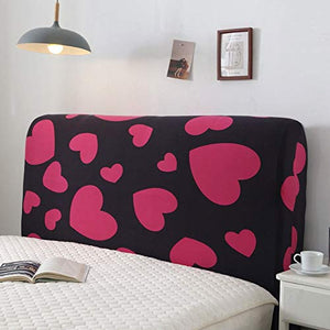 OOFAYWFD Copri-Testiera del Letto Singolo/Matrimoniale in Protettore Moderno 180/190/200cm Elasticizzato Copertura Antipolvere Elastico Fodera per Testiera Decorazione. (Color : O, Size : 170-190cm)