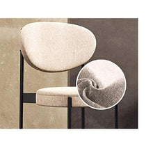 ZEH Sedia da Pranzo, Sedia for braccioli, Seggiolone, Sgabello Sgabello da Bar Sgabello Sgabello da Bar da Bar ad Alto Piscina Sgabello da Cucina con Tessile, caffetteria, Pub, contatore, FACAI