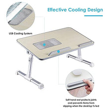 Tavoli da picnic Scrivania per laptop pieghevole semplice multifunzione con ventilatore di raffreddamento Sollevamento della tavola del letto del letto del letto del letto del computer della tavola de