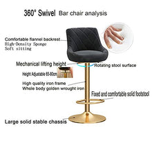 Sgabelli da Bar Sedia Sgabelli da bar Set di 4 regolabili Sedie contatore sgabelli da bar, girevole a 360 ° girevole di sicurezza Top, sgabelli regolazione meccanica Sgabelli altezza for Pianale da cu