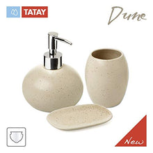 TATAY Jabonera, Beige, 13x8.5x3 cm
