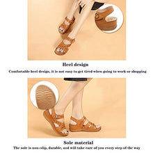 AFANG Sandali Comodi Donna Estivi, Zeppe Punta Tonda Morbide Pantofole Cave Bocca Larga, Estivi Spiaggia Morbidi Confortevole Flip Flop Pantofole Piscina Ciabatte Estive,B,41