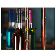 YWYW Portabottiglie in Legno massello Stile Americano Porta Calice Creativo per Bar KTV Home Porta Bicchiere da Vino Rosso sospeso (Dimensioni: 60 * 20 cm)